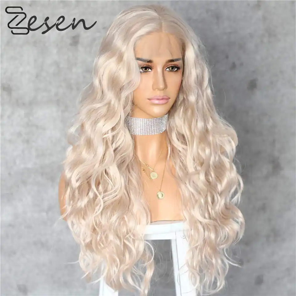 Cheap platinum blonde wig Clearance