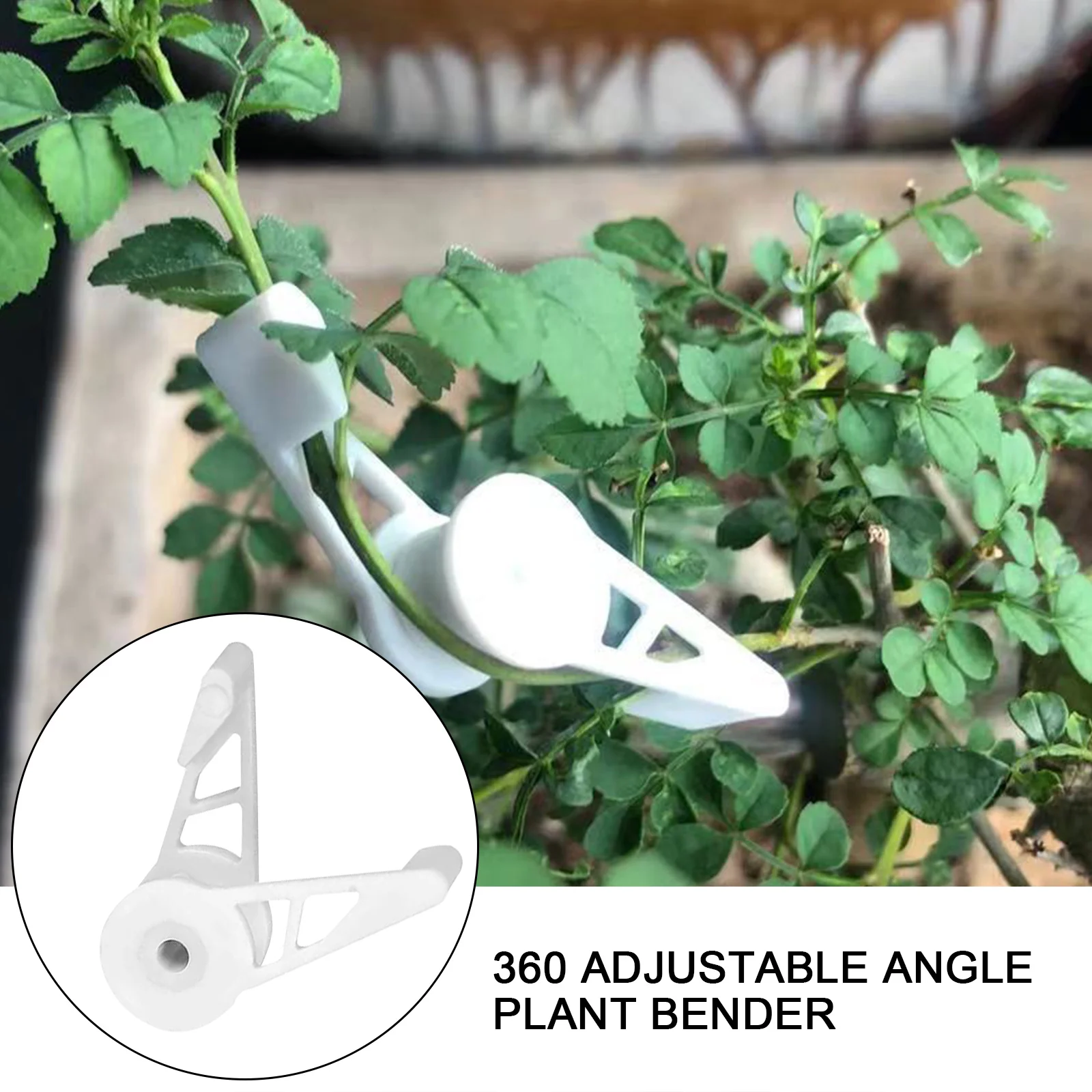 Plant Bender Garden Supplies 10pcs Adjustable 360 Degrees Branch Benders Plant Bender Clips Planter Holder Tools