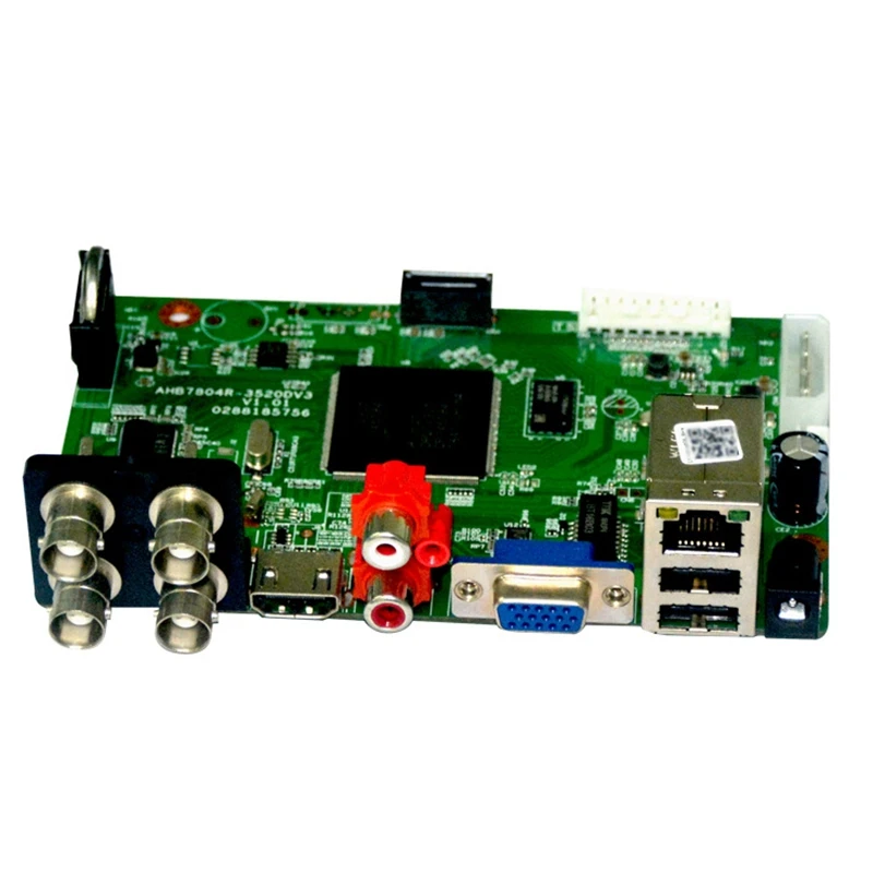 4 CH Hybrid DVR Board 5MP-N H.265 NVR DVR Security CCTV Video Recorder 4 Channel Board