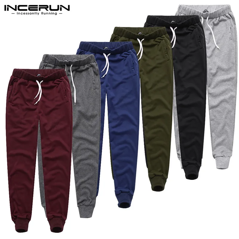 Мужские штаны, повседневные, плотные, теплые, для тренировок, брюки для мужчин, бодибилдинг, джоггеры, модная уличная одежда, спортивные штаны, одноцветные, Мужские штаны