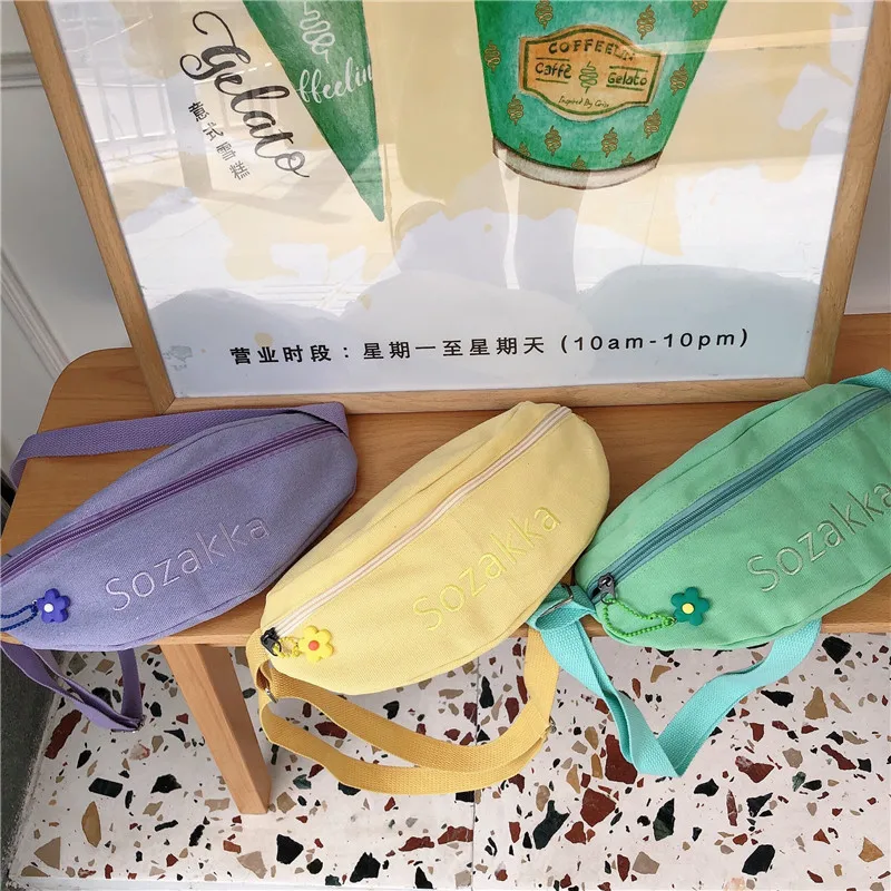 

Raged Sheep Ins Popular Sports Pockets New Casual Bags Simple Single Shoulder Messenger Chest Bag Canvas Bags Girls Purse Kids