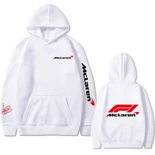 

Hoodies F1 Autumn Winter Formula One Racer Lando Norris F1 McLaren Team Racing Fans Hoodie Team Logo Men/Women Oversized Hoodie