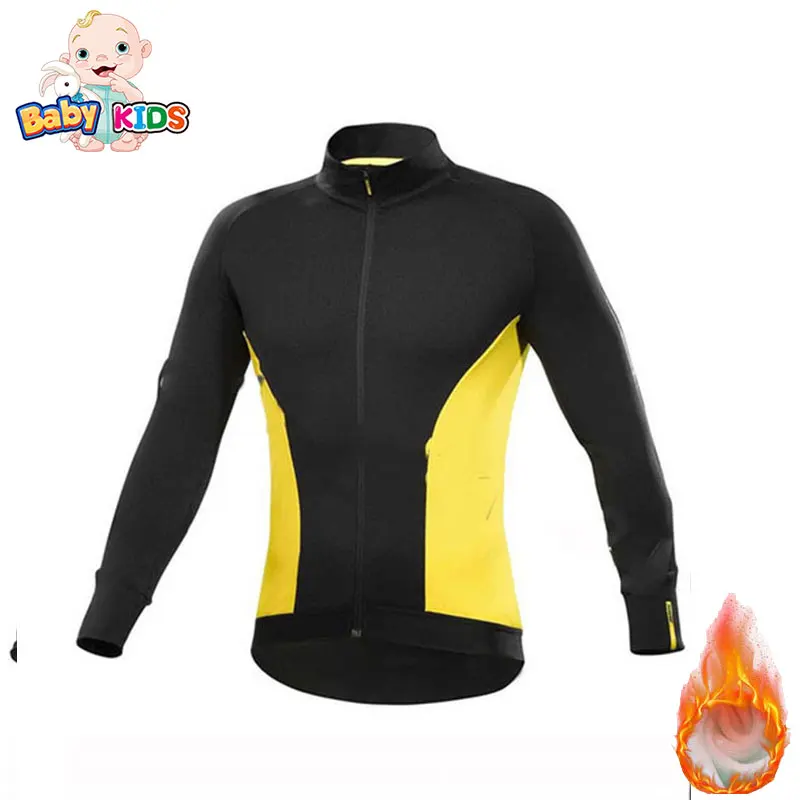 1 Новинка года; mavic pro Ropa Ciclismo; Детский костюм с длинными рукавами для велосипеда; зимний костюм для велосипеда; одежда для велосипеда для мальчиков - Цвет: 1