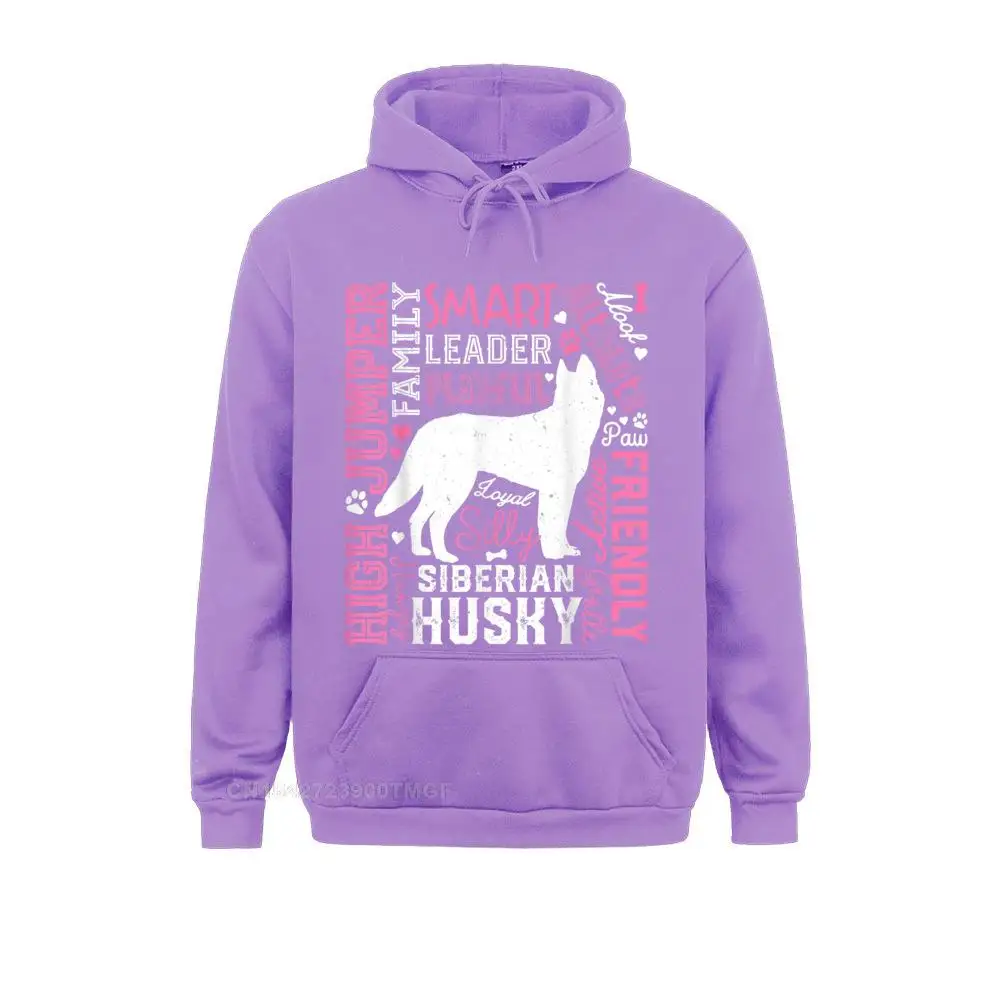 Siberian Husky Typography Funny Word Art Dog Lover Men Women T-Shirt__20586 Women's Funny Hoodies Summer Fall Sweatshirts Normal Long Sleeve Sportswears Siberian Husky Typography Funny Word Art Dog Lover Men Women T-Shirt__20586purple