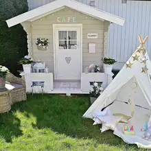 Игровой тент, брезентовый спальный купол, 130 см, вигвам, домик, вигвам, Детская палатка, игровой домик, типи, треугольник, детский вигвам