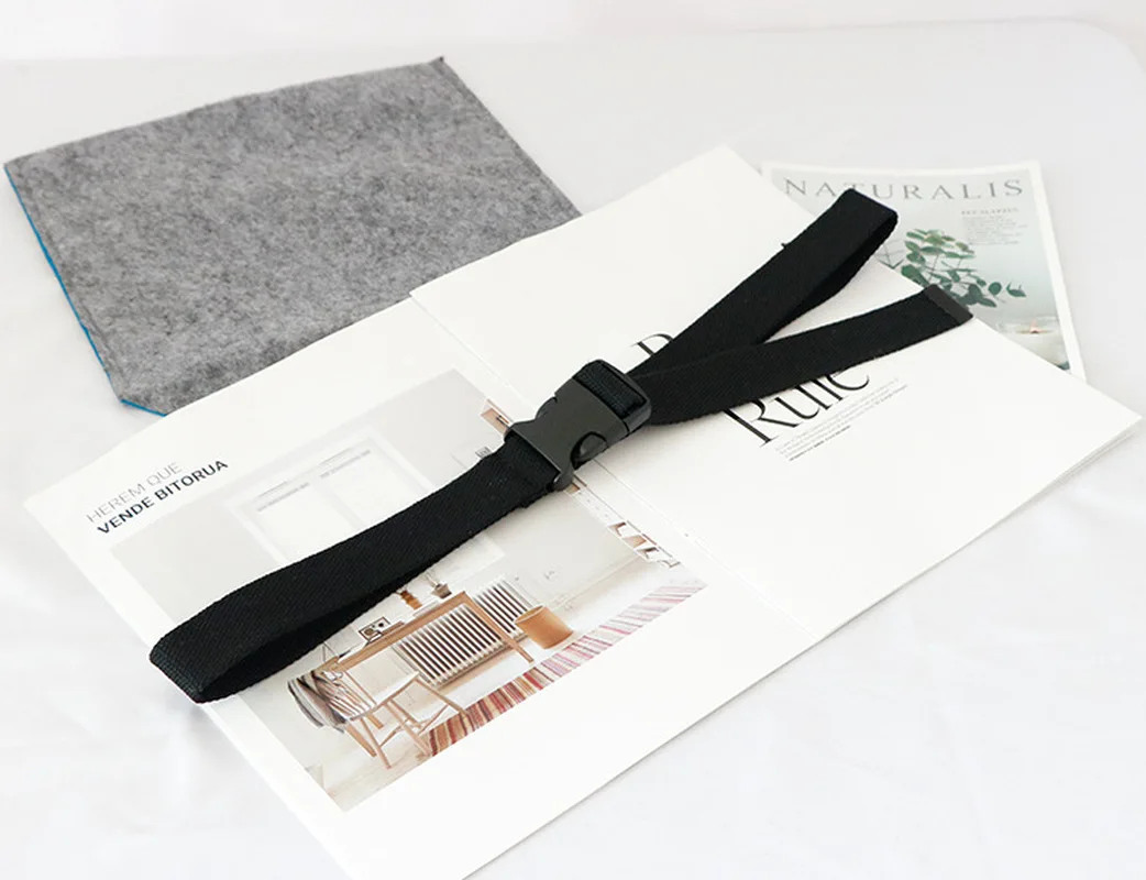 Fashion Canvas Belt for Women Casual Female Waist Belts with Plastic Buckle Harajuku Solid Color Long Belts Femme