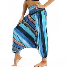 Femme Pantalon Aladin Ali Baggy Boho Leggings Uni Pantalon Hippy Harem Baba 8-26