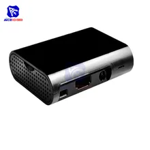 Diymore Raspberry Pi 3 Modell B Plus Raspberry Pi 3 2 Schutzhülle Abdeckung Shell Gehäuse ABS Box