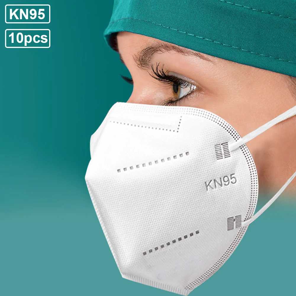 

10pcs Mouth Mask In Stock Anti Influenza Fast Delivery Saliva-proof Health Care Mask for Dust Particulate Pollution Protection