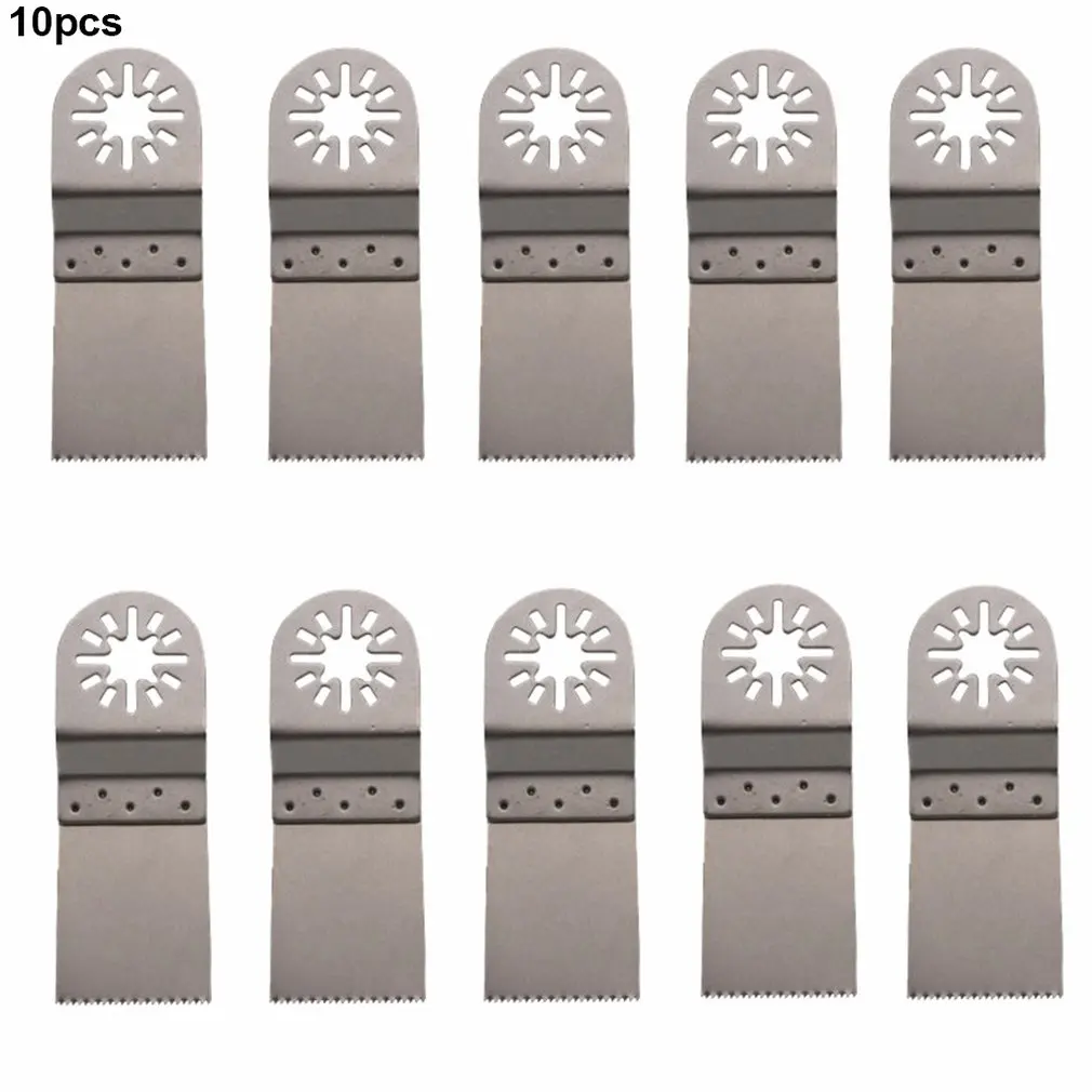 

10PCS 34MM Multifunctional Saw Blades Portable Oscillating Multi Tool Durable Woodworking Cutter Set Tool Accessory