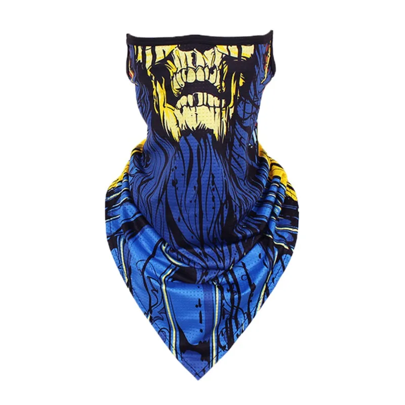 

Sunscreen Scarf Riding Face Towel Motorcycle Rider Ice Silk Bib Cover Cs Skull Cat Summer Fishing Hanging Ear Headband Men/Women