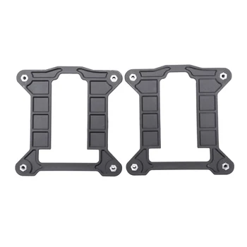 

2 Pcs CPU Heatsink Fan Bracket Backplate for Socket 1155 Motherboard