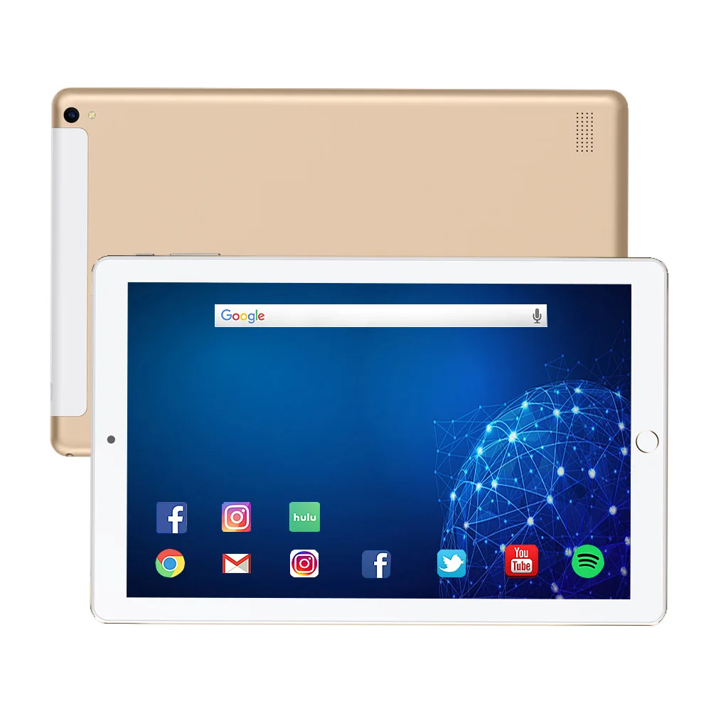 Free shipping 10.1 inch Tablet Pc Quad Core 2019  Android tablet 3GB RAM 32GB ROM IPS Dual SIM Phone Call Tab Phone pc Tablets