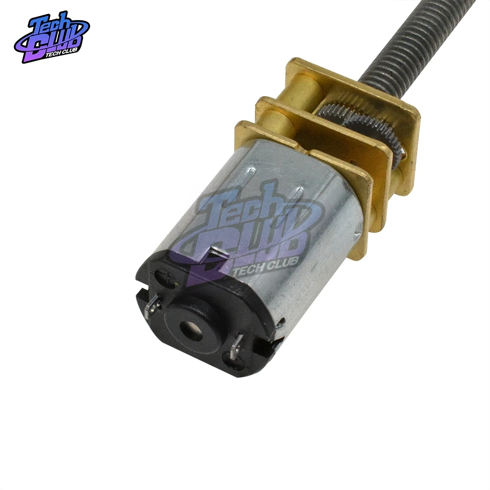 GA12-N20-M4*100 DC 3V 6V 12V 100RPM Micro Speed Gear Motor Reduction Gear Motors With Metal Gearbox Wheel Diy Kits