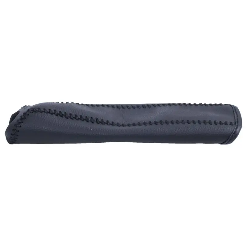 black line Katigan Leather Hand Brake Cover Protective Sleeve For/Accord Black 8 