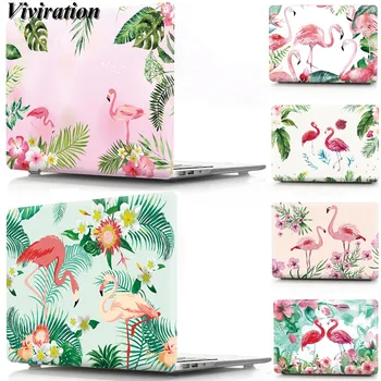 

3D Printing Flamingos Laptop Case For MacBook Air Pro Retina 11 12 13 15 13.3 15.4 with Touch Bar Plastic Hard Shell Cover Case