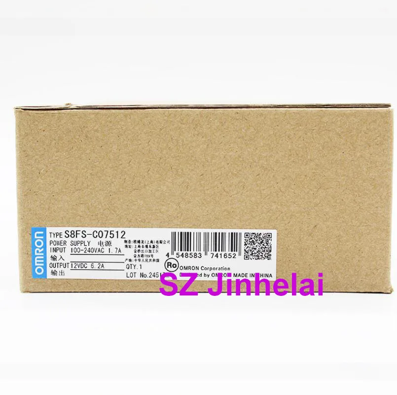 OMRON S8FS-C07512 аутентичный импульсный источник питания 75 Вт 6.2A