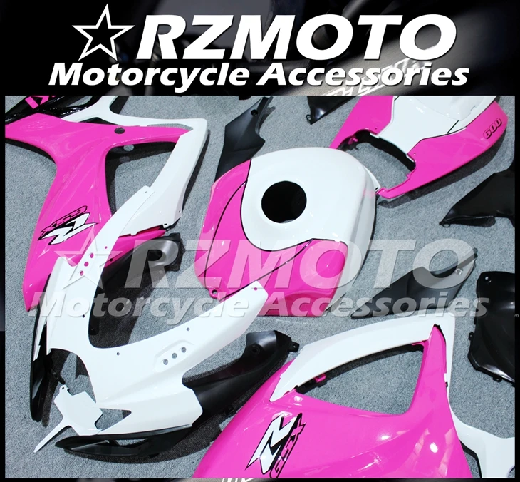 ABS мотоцикл обтекатель комплект для SUZUKI GSXR600 750 K6 2006-2007 год кузов литья под давлением Магазин № 1132