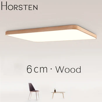 

Nordic Simple Modern OAK Wood Ceiling Lamp Ultra thin Japanese LED Ceiling Lights For Bedroom Living Room Kitchen Study Balcony