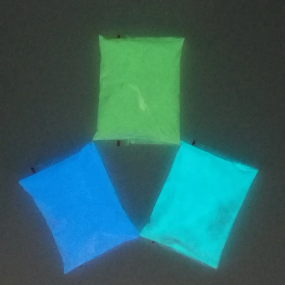 Nail Pigment 100g Mixed 3 Colors Luminescent Powder For Nail Art