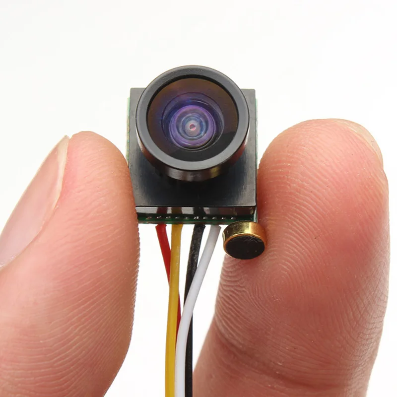 600TVL 1.8mm 1/4 CMOS 120Degree Wide Angle Lens FPV Micro Camera 3.7-5V for RC Drone Racing Freestyle DIY Parts | Игрушки и хобби