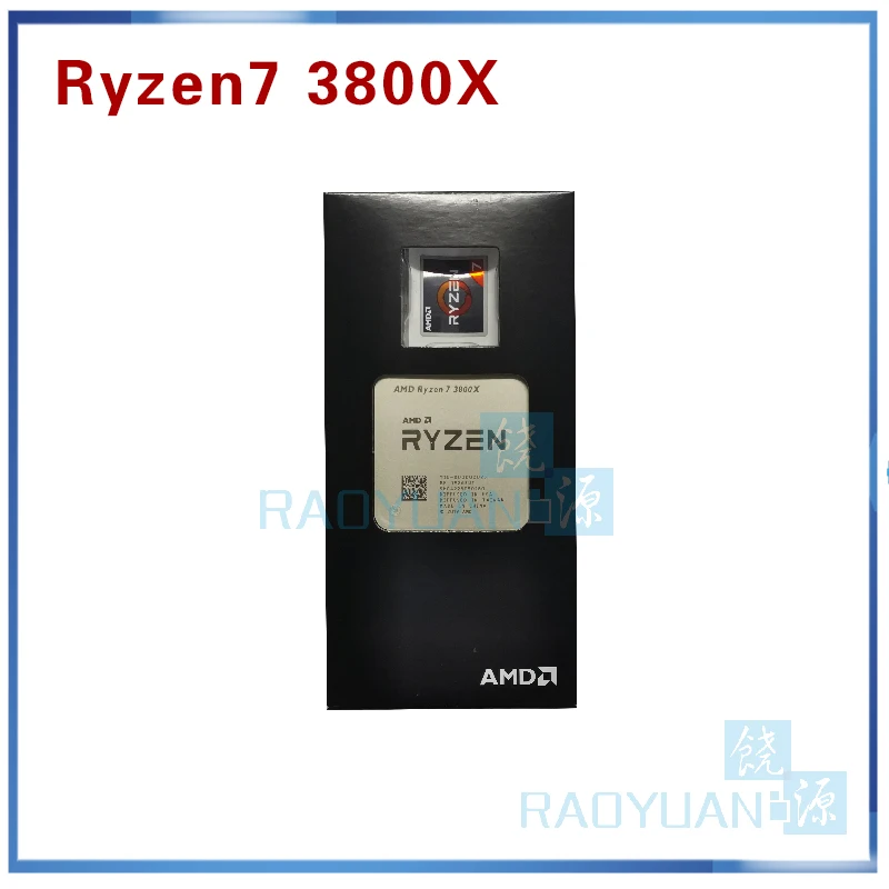 Процессор AMD Ryzen 7 3800X R7 3800X3,9 GHz 7NM L3 = 32M 100-000000025 105W 8Core 16Thread cpu Socket AM4 с охлаждающим вентилятором