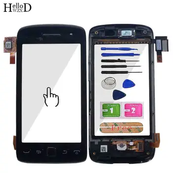 

3.7inch Touch Screen For BlackBerry 9850 9860 Touch Screen With Frame Panel Digitizer Lens Sensor TouchScreen Tools 3M Glue
