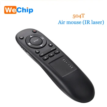 

504t 2.4G Wireless Presenter Pointer air mouse RF Remote Control Touchpad Laser for Multifunctional PPT For Projector Computer