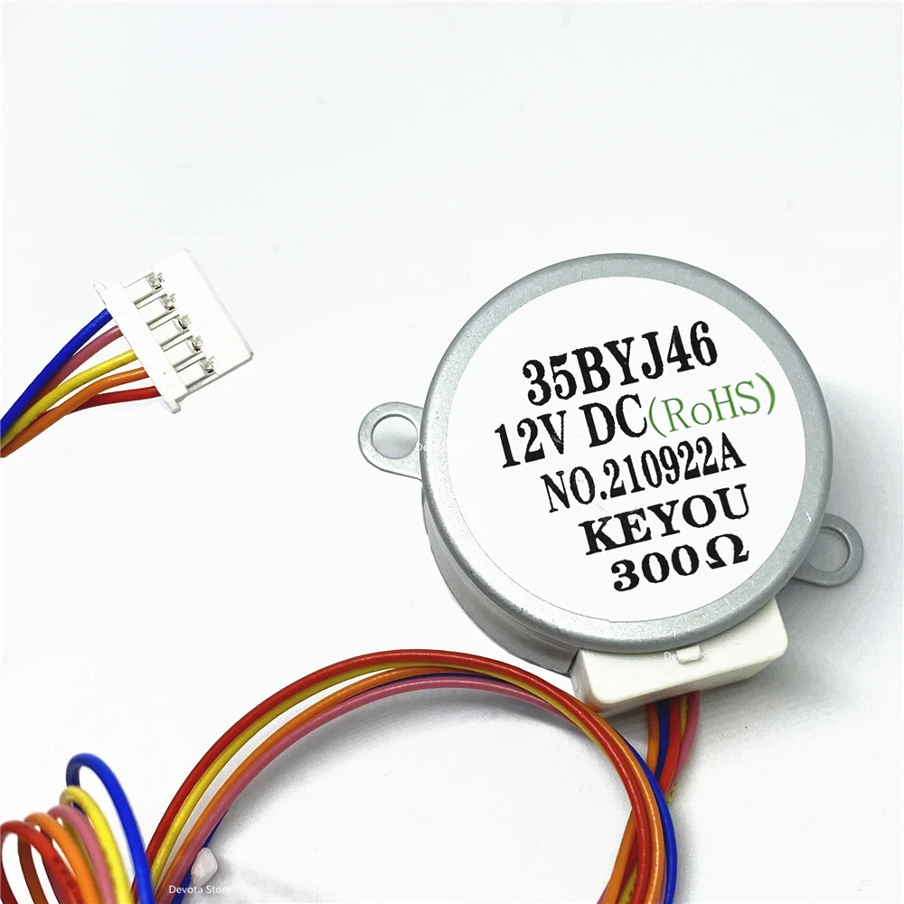 35BYJ46 DC 5V 12V 300 ohms 24V step Permanent magnet Gear motor small stepper humidifier repair parts | Обустройство дома