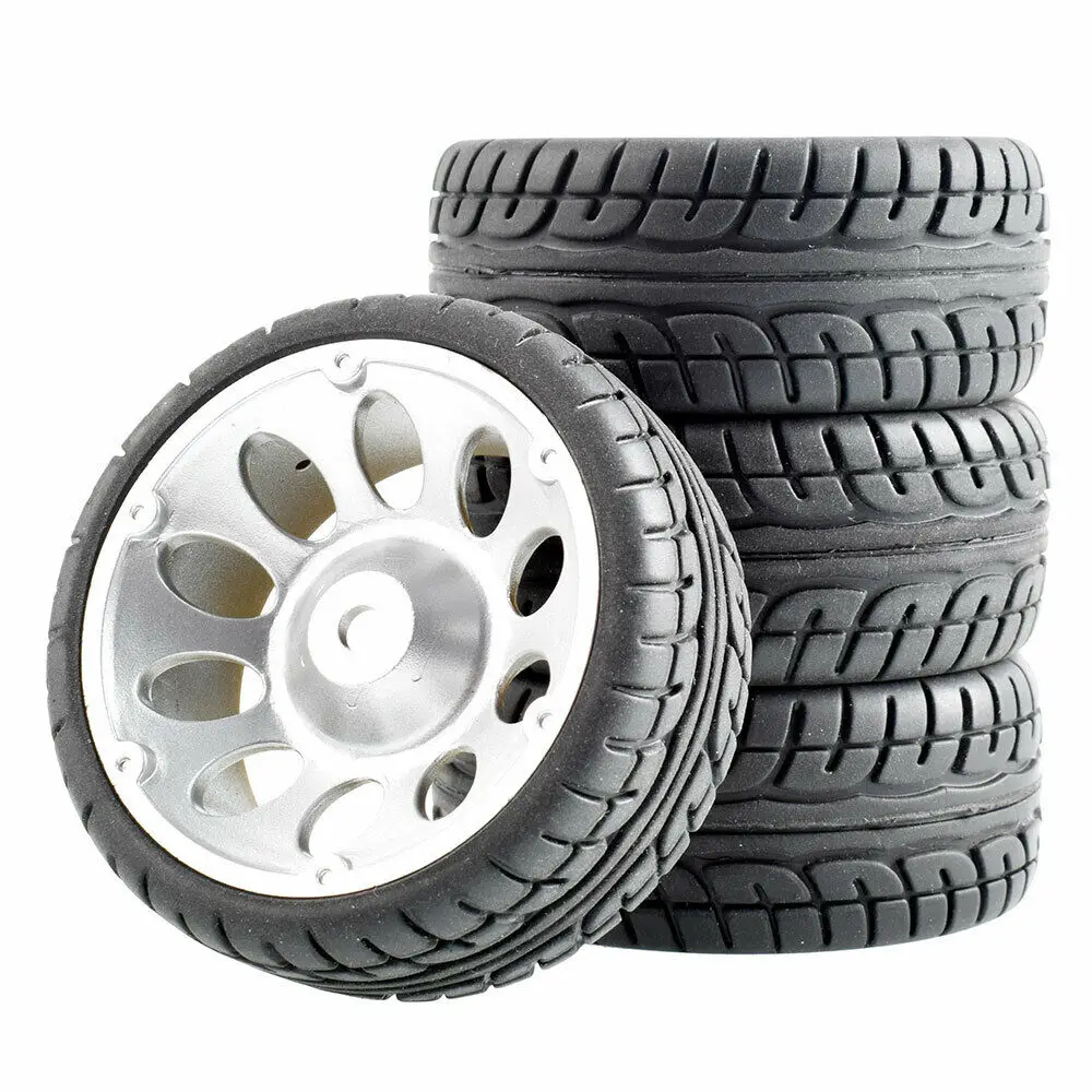 RC 603-8003 Speed Tires insert sponge & Wheel 4PCS For HSP 1/10 Touring Car 