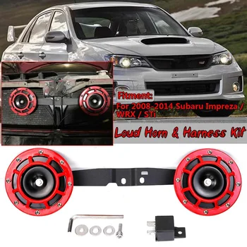 

12V 139dB Car Electric Grill Mount Super Loud Horn Compact Electric Blast Tone Kit For SUBARU For Impreza WRX STi BRZ 2008-2014