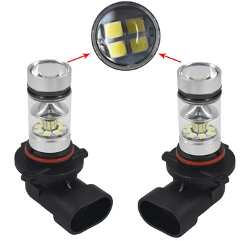 

LED Fog Lights Fit For 2005-2008 Toyota Corolla 100W 9006 HB4 6000K HID White