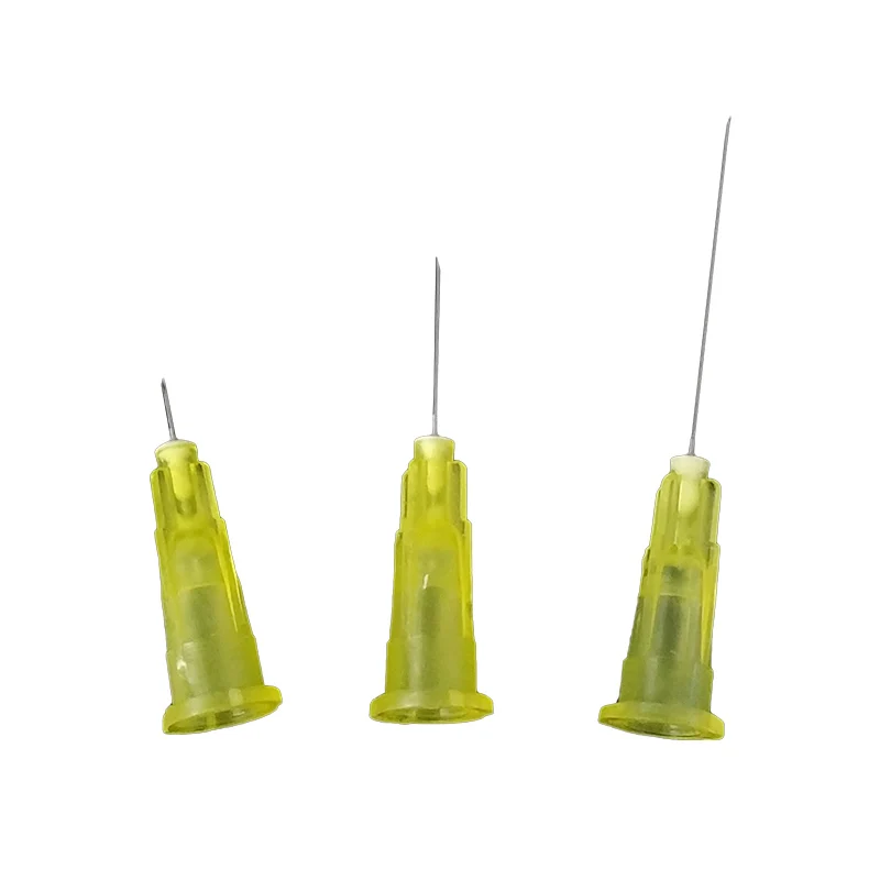5pcs 30G Laboratory Dispensing Needle Test Bayonet Plastic Base Super Fine Sterile 4mm 13mm 25mm Long | Инструменты