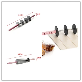 

AA Household Blade Roller Adjustable Rolling Pin Croissant Cutter Baking Tools Kitchen Tools