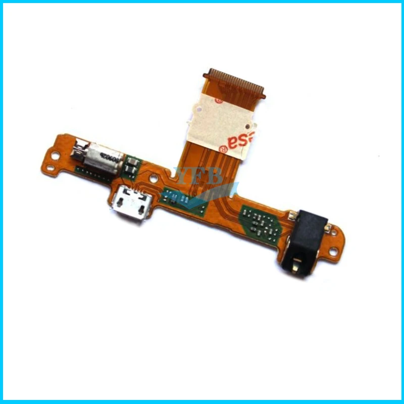 USB Board Earphone Jack Port Charging Flex Cable + Vibration Motor For Huawei MediaPad S10-233L S10-231U S10-231W | Мобильные