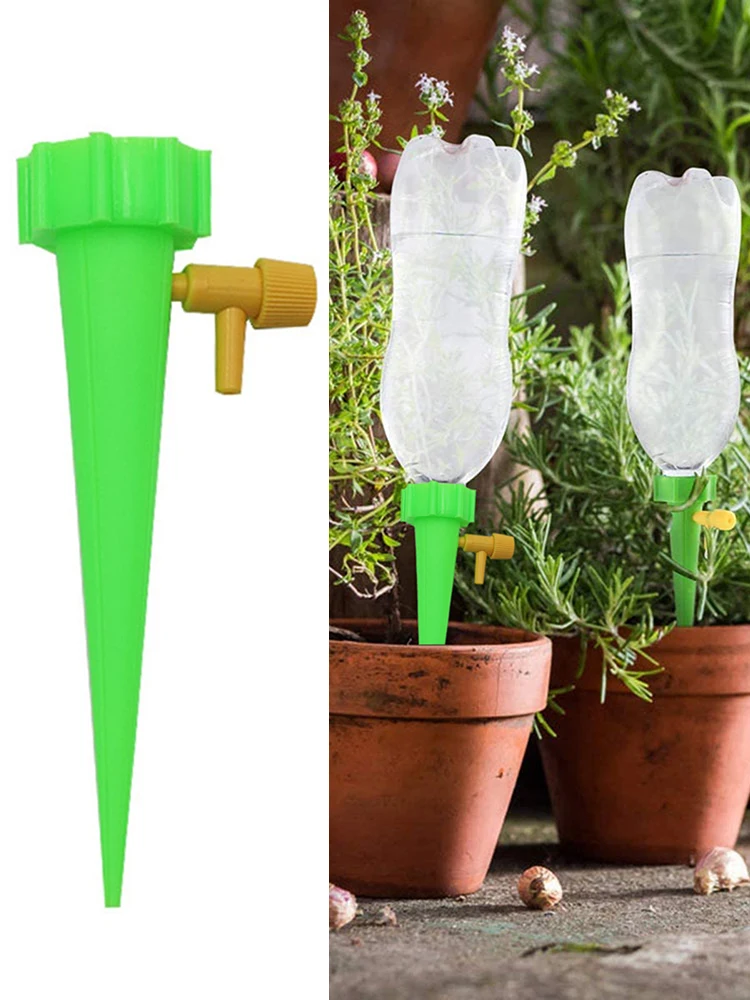 5/10Pcs Adjustable Water Flow Dripper Plant Watering Device Automatic Irrigation 