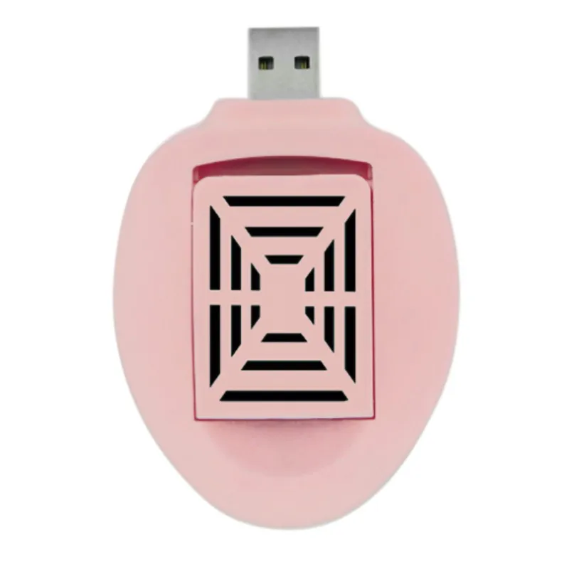 Портативный Электрический Противомоскитный репеллент USB ловушка для насекомых без запаха безопасный Репеллент насекомых 3 долговечные цвета комаров