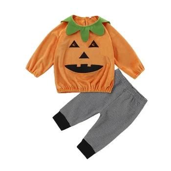 

Newborn Babys Girls Clothes Jumpsuit Romper Long Pants Outfit Set Halloween Clothes*1