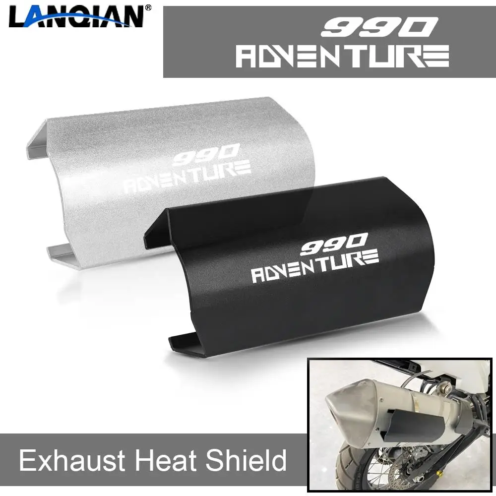 

For 990 Adventure 990Adventure ADV R S 2007-2012 Motorcycle Exhaust Pipe Heat Shield Protector Guard Anti-scalding Cover Parts