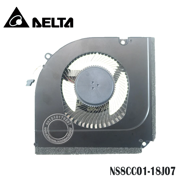 Вентилятор охлаждения ноутбука NS8CC01-18J07 DC012V 0.50A 4PIN DC28000N8D0TIA8018AN00000JD
