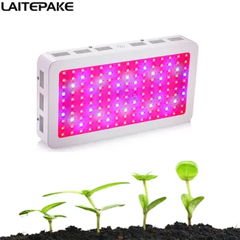 

1200W 1500W 1800W 2000W Double Chips LED Grow Light Full Spectrum 3500K blue yellow red UV IR for indor grow tent box plant grow