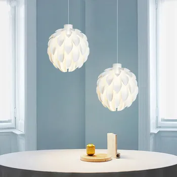 

Modern Pine Cone Pendant Lights Nordic Petal Kitchen Hanging Lamp for Living Room Bedroom Restaurant Home Decor Light Fixtures