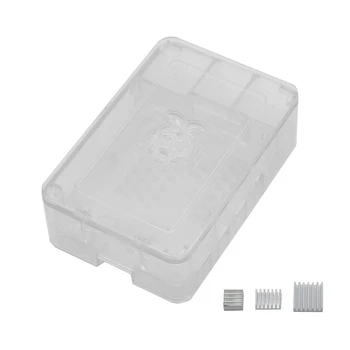 

for Raspberry Pi Case Enclosure Box V4 with Heat Sink for Raspberry Pi 4B