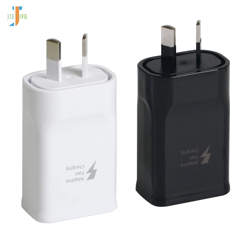50pcs/lot Note4 Adaptive Fast Charging 9V-1.67A 5V 2A AU Plug Wall Travel Charger for Samsung Galaxy Note 4 5 S8 S7 S6 Edge | Мобильные
