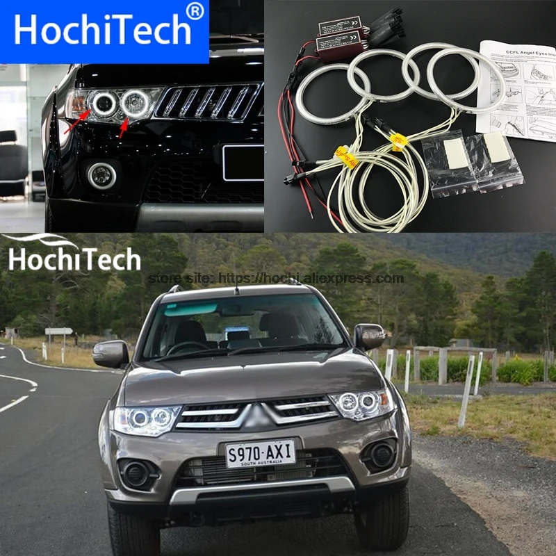 Отличный комплект HochiTech CCFL с ангельскими глазами ультраяркое освещение фар для