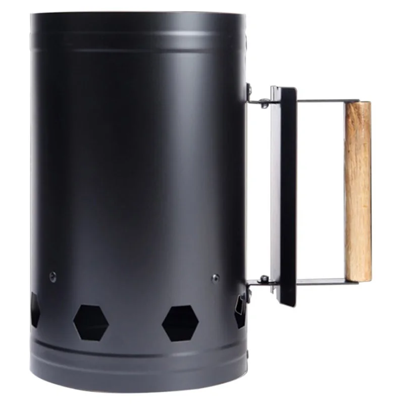 

ABUO-Charcoal Ignition Barrel Carbon Grill Igniter Outdoor Barbecue Tool Bamboo Charcoal Ignition Barrel