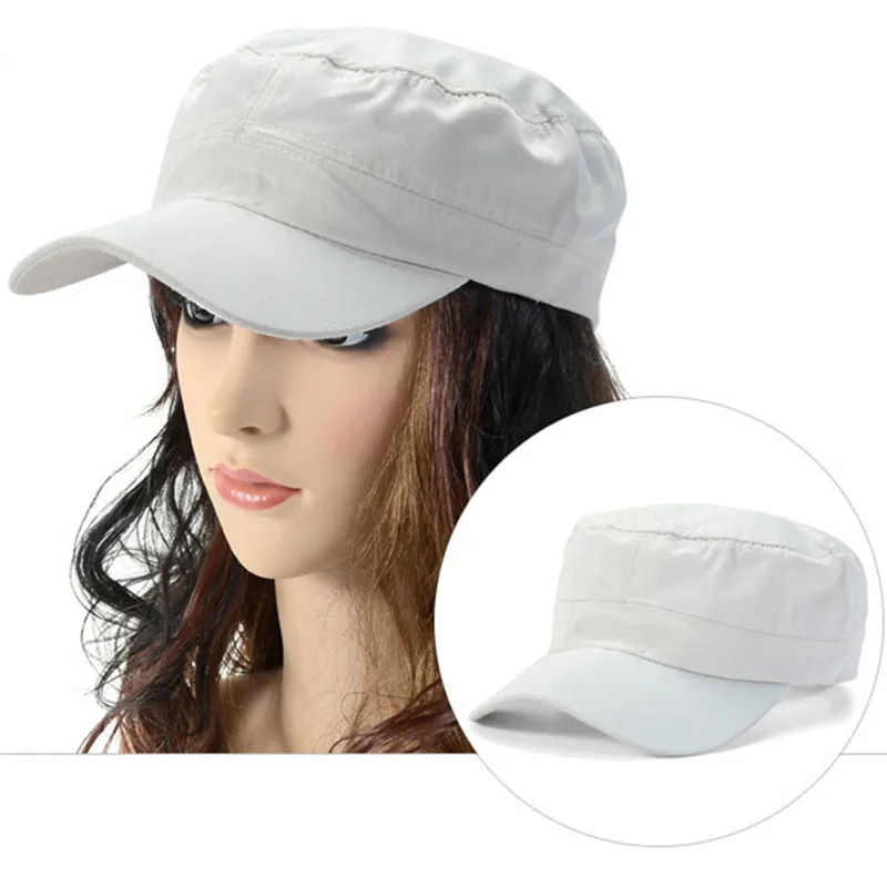 United States US Marines Corps Military Camouflage Flat Top Hat Men USA Navy Embroidered Baseball Cap