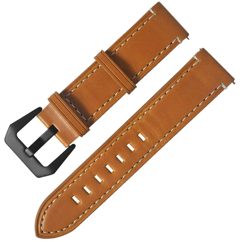 

20mm Leather Stainless Steel Buckle Replacement Smart Watch Strap Watch Band Wrist Strap For Huami For Amazfit Youth Version