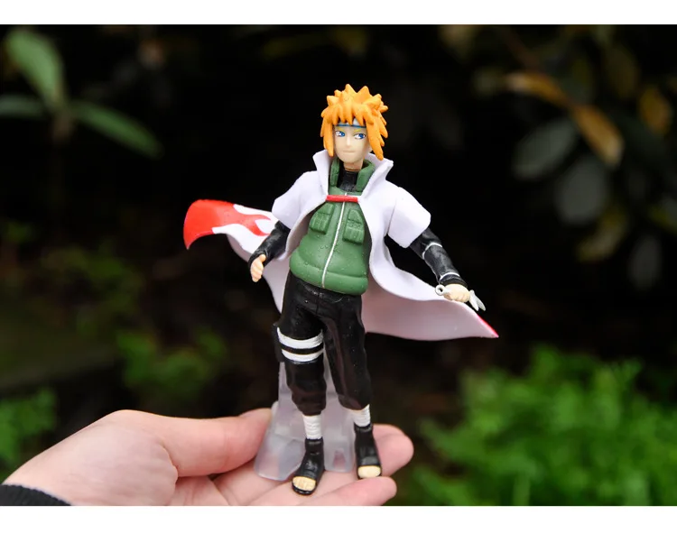 New Products Naruto Garage Kit Figurine Model Ornaments Wave Feng Shui Door Naruto Kakashi Sasuke Five-Piece Gift