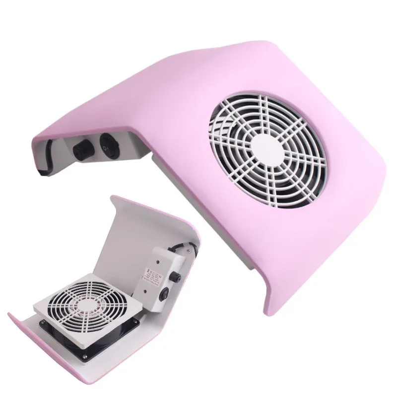 Preise Nagel Staubsammler Maniküre Set Maschine UV Gel Nagellack Reiniger Maniküre Werkzeuge Staubsauger Kit mit 2 Staubsammler Beutel